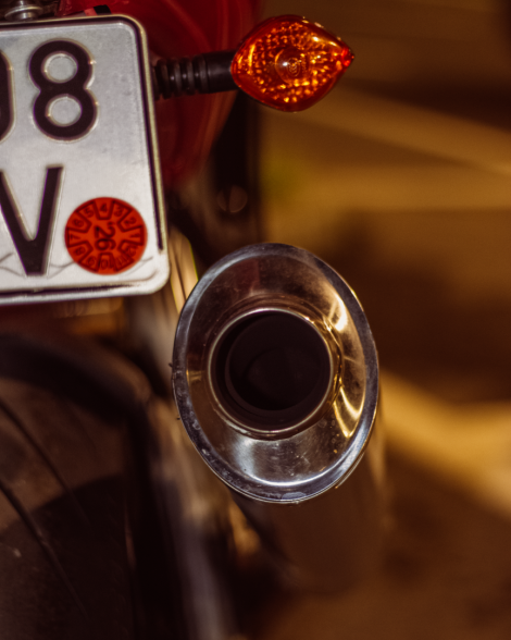Motorcyclist in Bucharest on may 2024