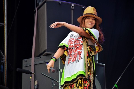 Delia in Bontida on july 2022