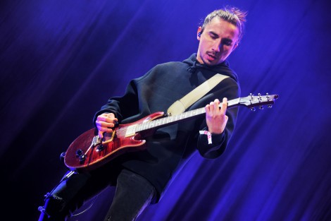 Guitarist in Poiana Brasov on march 2023