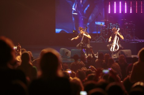 2cellos in Bucharest on december 2014