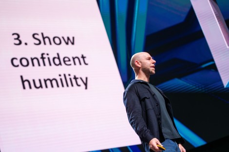 Adam Grant in Bucharest on september 2024