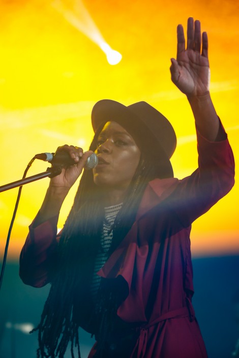 Akua Naru in Bucharest on march 2016