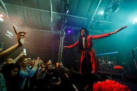 Akua Naru in Bucharest on march 2016