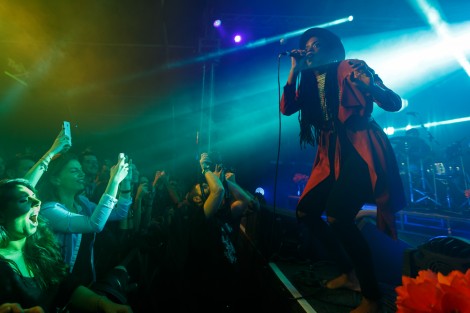 Akua Naru in Bucharest on march 2016