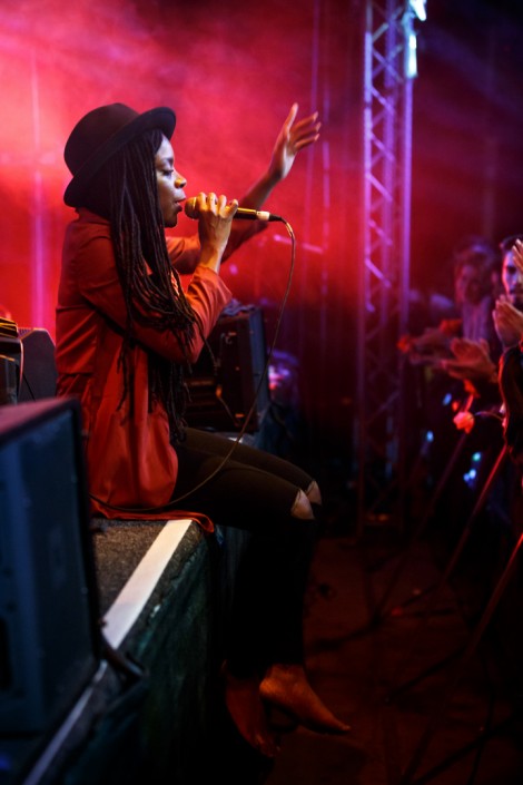 Akua Naru in Bucharest on march 2016