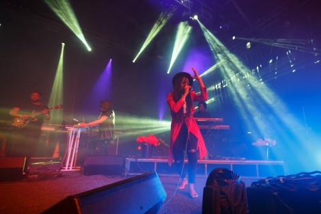 Akua Naru in Bucharest on march 2016