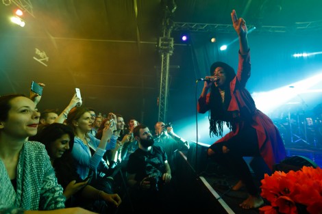 Akua Naru in Bucharest on march 2016