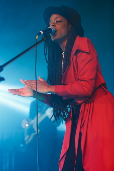 Akua Naru in Bucharest on march 2016