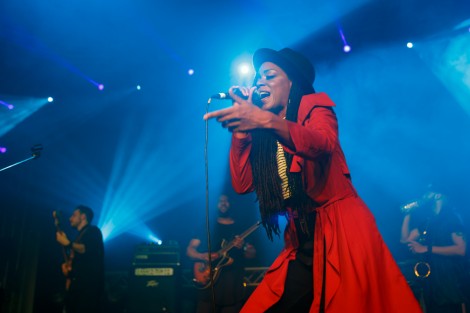 Akua Naru in Bucharest on march 2016