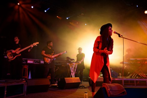 Akua Naru in Bucharest on march 2016