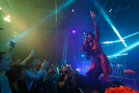 Akua Naru in Bucharest on march 2016