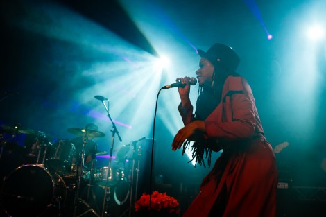 Akua Naru in Bucharest on march 2016