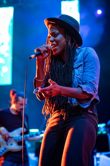 Akua Naru in Bucharest on september 2018