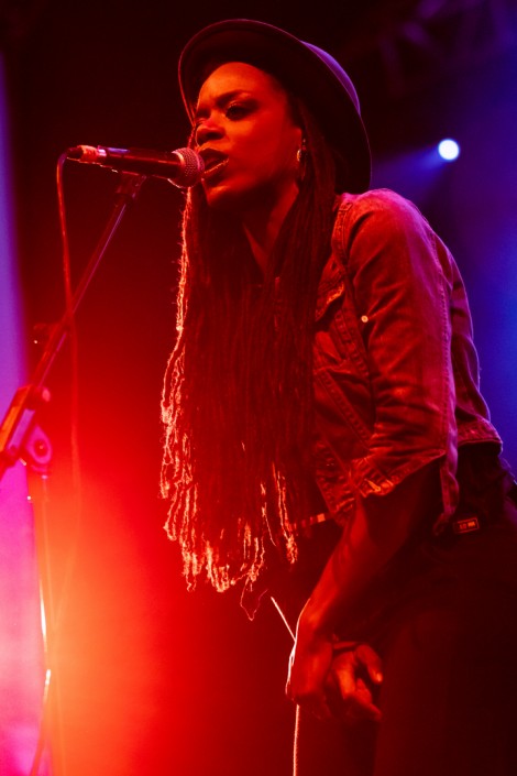 Akua Naru in Bucharest on september 2018