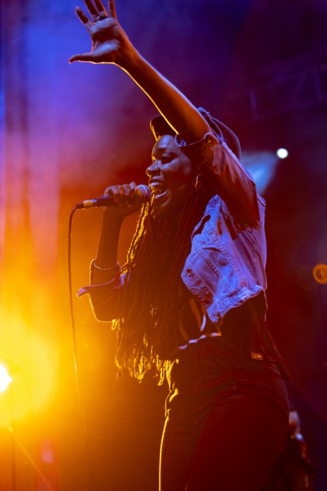 Akua Naru in Bucharest on september 2018
