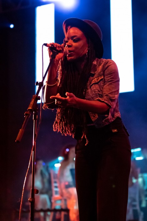 Akua Naru in Bucharest on september 2018