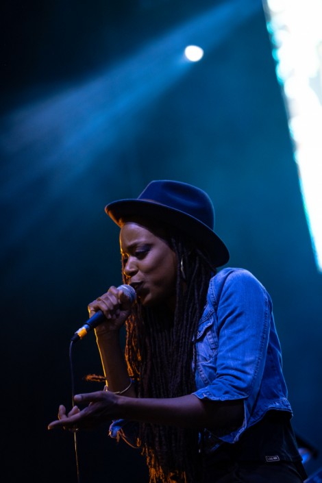 Akua Naru in Bucharest on september 2018