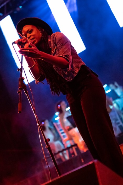 Akua Naru in Bucharest on september 2018