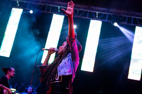 Akua Naru in Bucharest on september 2018