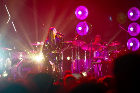 Alina Eremia in Bucharest on december 2023