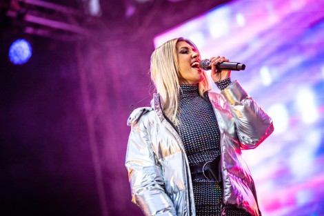 Alina Eremia in Bucharest on march 2022