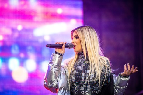Alina Eremia in Bucharest on march 2022