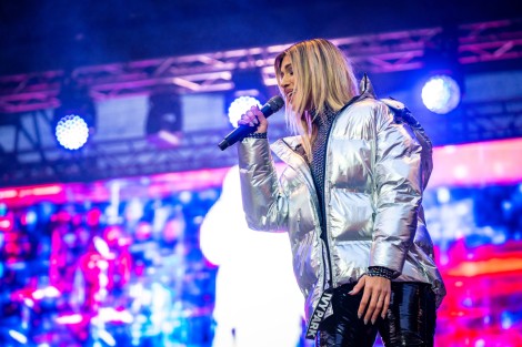 Alina Eremia in Bucharest on march 2022