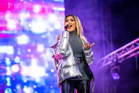 Alina Eremia in Bucharest on march 2022