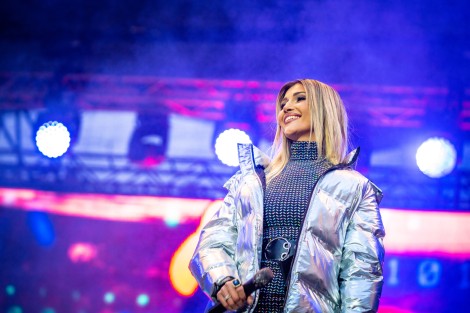 Alina Eremia in Bucharest on march 2022