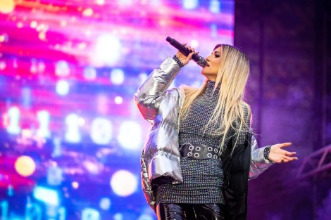 Alina Eremia in Bucharest on march 2022