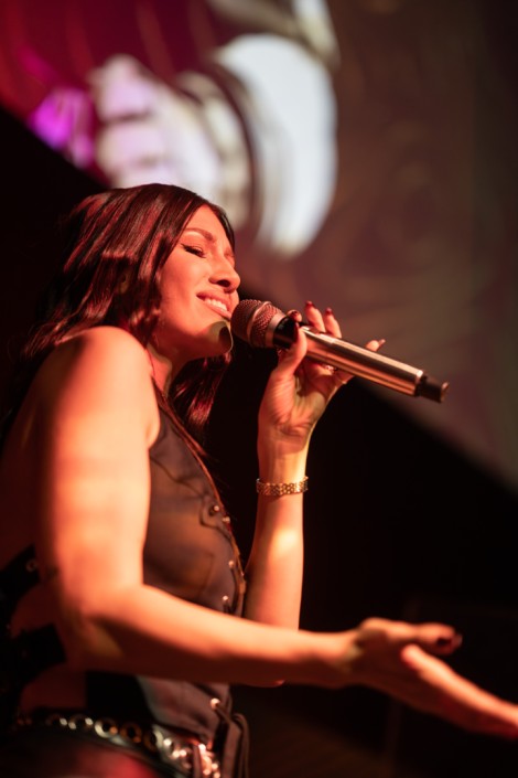 Alina Eremia in Bucharest on october 2025