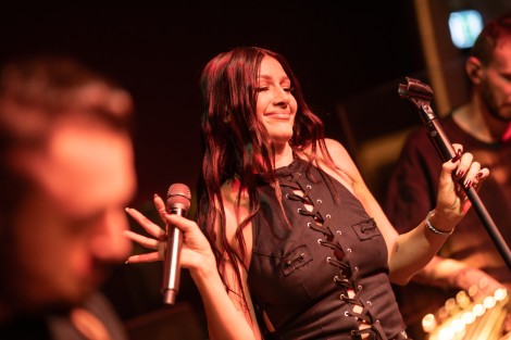 Alina Eremia in Bucharest on october 2025