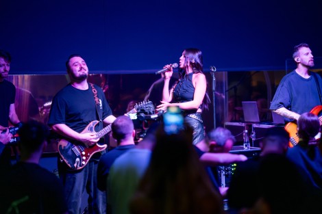 Alina Eremia in Bucharest on october 2025