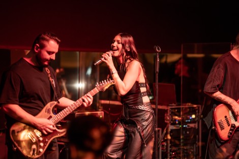 Alina Eremia in Bucharest on october 2025