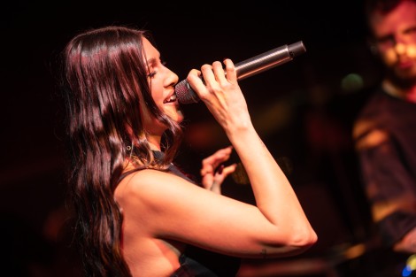 Alina Eremia in Bucharest on october 2025
