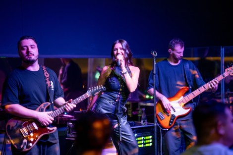 Alina Eremia in Bucharest on october 2025