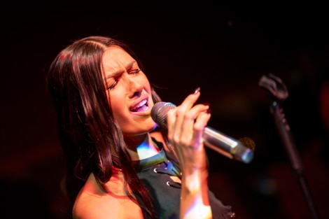 Alina Eremia in Bucharest on october 2025