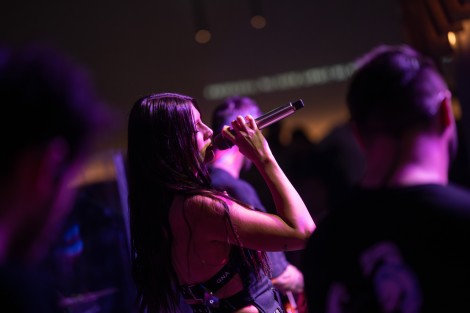 Alina Eremia in Bucharest on october 2025