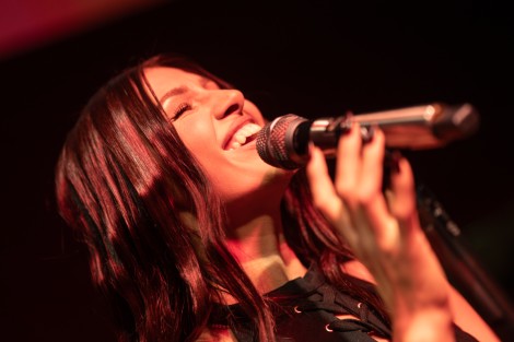 Alina Eremia in Bucharest on october 2025