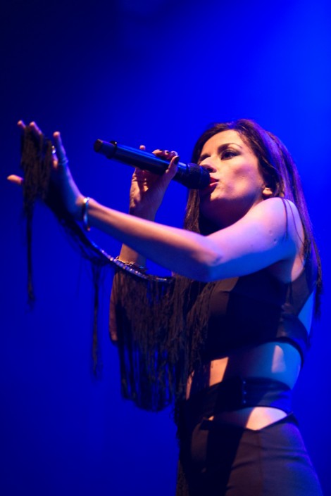 Ana Moura in Bucharest on december 2014