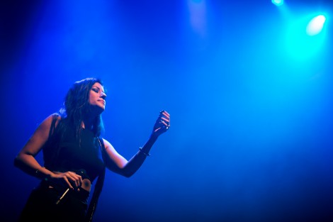Ana Moura in Bucharest on december 2014