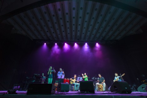 Analia Selis in Bucharest on june 2013