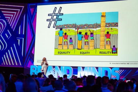 Anne Marie Imafidon in Bucharest on june 2023