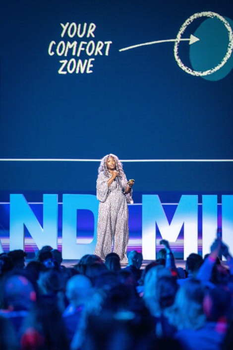 Anne Marie Imafidon in Bucharest on june 2023