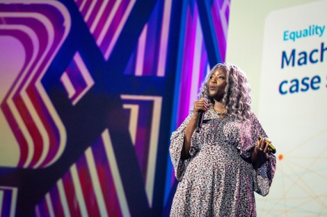 Anne Marie Imafidon in Bucharest on june 2023