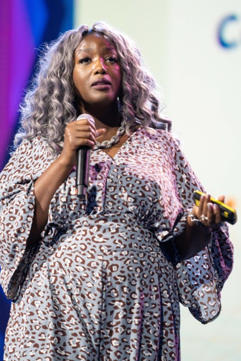 Anne Marie Imafidon in Bucharest on june 2023