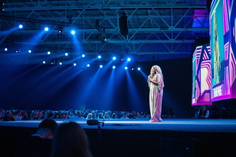 Anne Marie Imafidon in Bucharest on june 2023