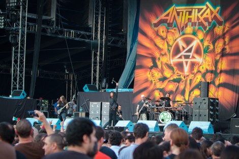 Anthrax in Bucharest on july 2013