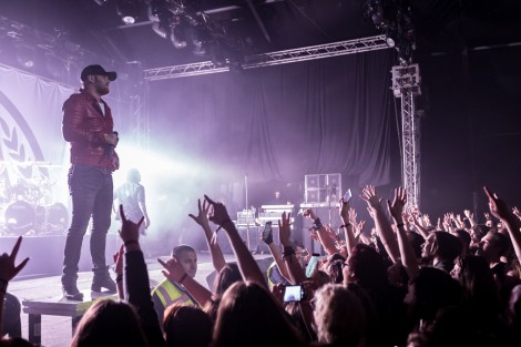 Asking Alexandria in Bucharest on march 2017