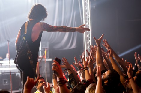 Asking Alexandria in Bucharest on march 2017